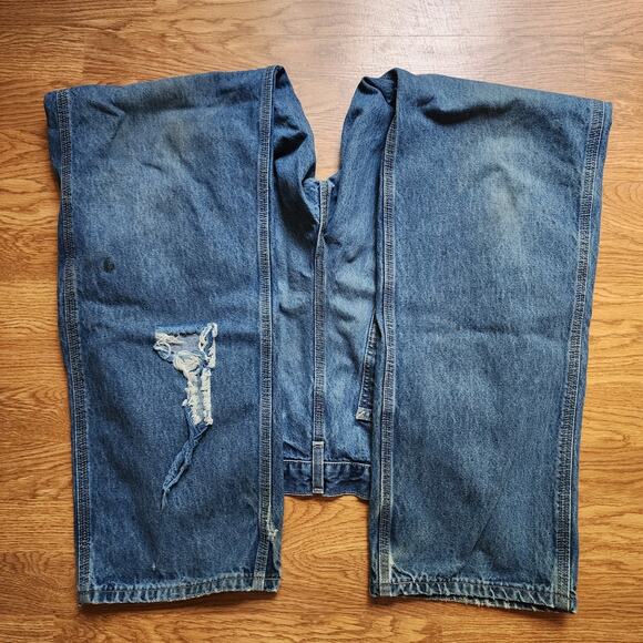 Carhartt FR Jeans Mens 33x36 Carpenter Pants Fire Resistant 2112 CAT 2 Workwear - Picture 6 of 16